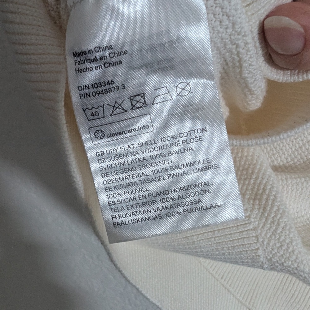H&M Boucle Polo Shirt / L - Picture 6 of 6